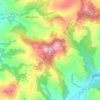 Topografische kaart Monte S. Onofrio, hoogte, reliëf