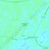 Topografische kaart Whaplode Drove, hoogte, reliëf