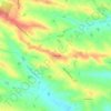 Topografische kaart Cassemartin, hoogte, reliëf