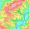 Topografische kaart Kleinbalken, hoogte, reliëf