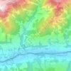 Topografische kaart Großsonnberg, hoogte, reliëf