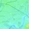 Topografische kaart Mugalivakkam, hoogte, reliëf