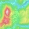 Topografische kaart Massaprofoglio, hoogte, reliëf