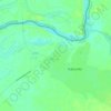 Topografische kaart Mfuwe, hoogte, reliëf