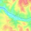 Topografische kaart Magharat al Jamal, hoogte, reliëf