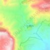 Topografische kaart El Rincón Bello, hoogte, reliëf
