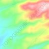 Topografische kaart İkizdere, hoogte, reliëf