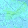 Topografische kaart Middelharnis, hoogte, reliëf