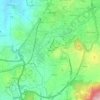 Topografische kaart Mouta, hoogte, reliëf