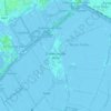Topografische kaart Zoeterwoude-Dorp, hoogte, reliëf