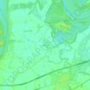 Topografische kaart Zerbio, hoogte, reliëf
