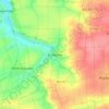 Topografische kaart Eichelsee, hoogte, reliëf