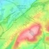Topografische kaart Waha, hoogte, reliëf