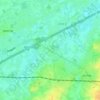 Topografische kaart Belgiek, hoogte, reliëf