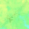 Topografische kaart Maury, hoogte, reliëf