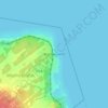 Topografische kaart Mashteuiatsh, hoogte, reliëf