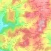 Topografische kaart Novela, hoogte, reliëf