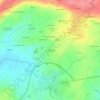 Topografische kaart La Chalouserie, hoogte, reliëf