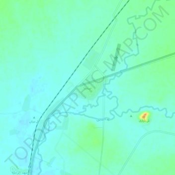 Topografische kaart Safya, hoogte, reliëf