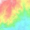 Topografische kaart Balouta, hoogte, reliëf