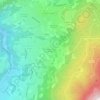 Topografische kaart Hameau des Bonnets, hoogte, reliëf