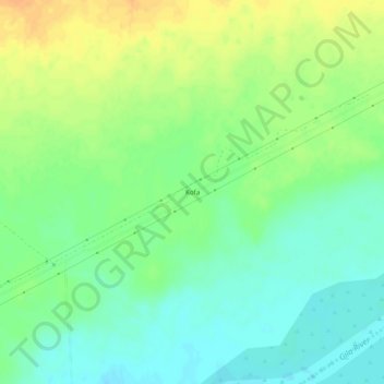 Topografische kaart Kofa, hoogte, reliëf