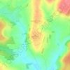 Topografische kaart La Carnoye, hoogte, reliëf