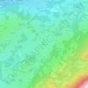 Topografische kaart Grainbach, hoogte, reliëf