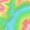 Topografische kaart Fiumenero, hoogte, reliëf