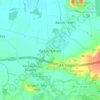 Topografische kaart Rackel, hoogte, reliëf