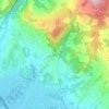 Topografische kaart Maiano, hoogte, reliëf