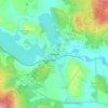 Topografische kaart Näsviken, hoogte, reliëf