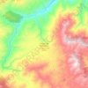 Topografische kaart Zouaiat sidi Abdelkader, hoogte, reliëf