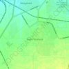Topografische kaart South Hedland, hoogte, reliëf