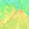 Topografische kaart Šiauliai, hoogte, reliëf