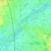 Topografische kaart 2570, hoogte, reliëf