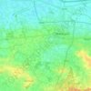 Topografische kaart 9990, hoogte, reliëf