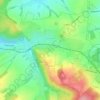 Topografische kaart Hohndorf, hoogte, reliëf