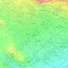 Topografische kaart Shahriar County, hoogte, reliëf