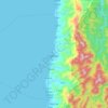 Topografische kaart Sebaste, hoogte, reliëf