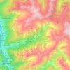 Topografische kaart Navis, hoogte, reliëf