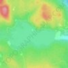Topografische kaart Noran, hoogte, reliëf
