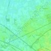 Topografische kaart Didam, hoogte, reliëf