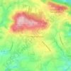 Topografische kaart Le Plessis-Grimoult, hoogte, reliëf