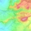 Topografische kaart Ketser Dyk, hoogte, reliëf