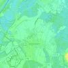 Topografische kaart Steinmauern, hoogte, reliëf