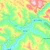 Topografische kaart 樊哙, hoogte, reliëf