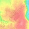 Topografische kaart Avremesnil, hoogte, reliëf