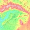 Topografische kaart Ammelne, hoogte, reliëf