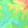 Topografische kaart Maranwez, hoogte, reliëf